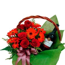 Flowers and Red Wine (BASE)