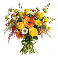 Bouquet Of Bright Flowers (Refined)