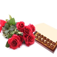 Semplicemente rose e cioccolatini