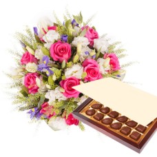 Princess Pink con cioccolatini