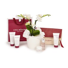Set regalo di bellezza floreale di lusso