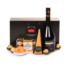 Vranken Ratafia Champenois, foie gras, formaggio e cioccolatini