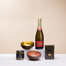 Set regalo champagne e aperitivo Piper-Heidsieck P'Tit Pot rosso