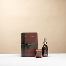 Set regalo di lusso con sapone liquido per le mani e candela profumata Wellmark.