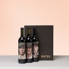 Confezione regalo trio di vini rossi Matsu Tinta de Toro