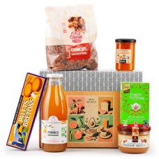 Cesto per brunch gourmet biologico