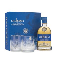 Confezione regalo Kilchoman Machir Bay Whisky 2 bicchieri - 46%