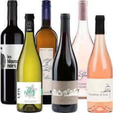 6 vini biologici assortiti dalla Francia