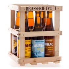 Set di 6 bottiglie di birra della Brasserie d'Olt