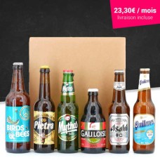 Scatola scoperta da 6 birre - Abbonamento di 3 mesi