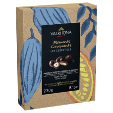 Mandorla e Nocciola con Cioccolato Grand Cru Fondente e Al Latte - Valrhona