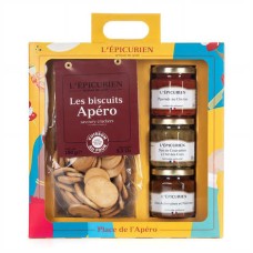 Aperitif Box - Creme spalmabili e biscotti salati