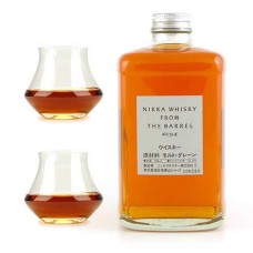 Nikka Whisky dalla botte 51,4% e i suoi 2 bicchieri