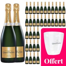 36 bottiglie di Champagne brut Cuve Lonie e 1 secchiello in omaggio