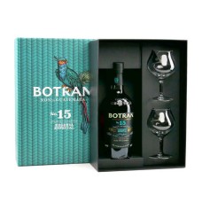 Botran 15 anni - Rum del Guatemala - 40% con 2 bicchieri