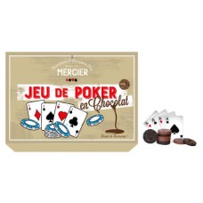 Gioco di poker al cioccolato