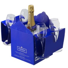 Royal Pommery Brut Champagne Box e 4 flute