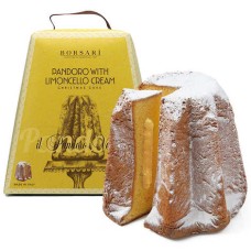 Pandoro farcito con crema al limoncello