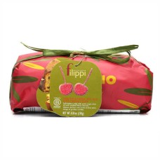 Lingotto di panettone all'olio d'oliva e amarene