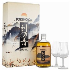 Whisky Tokinoka - Confezione regalo con 2 bicchieri 40%