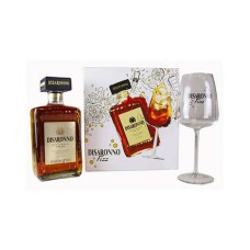 Confezione regalo Disaronno Amaretto Fizz con 1 bicchiere