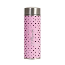 Bottiglia termica da viaggio Laduree Travel Tea in rosa e pois