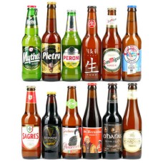 Confezione regalo da 12 birre europee