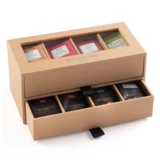 Scatola regalo artigianale "7/7" - 56 bustine di tè Dammann Freres