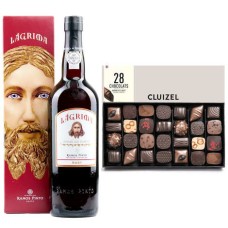 Red Port Ferreira Tawny e scatola di cioccolato Michel Cluizel