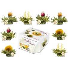 Scatola da 8 fiori di tè bianco "Abloom Tealini"