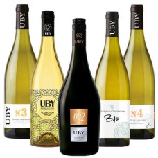 Assortimento di scoperta 5 vini bianchi Domaine UBY