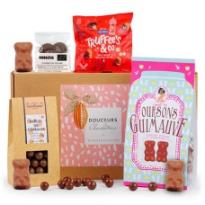 Cesto di dolci al cioccolato