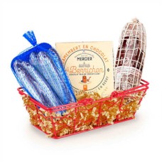 Cesto di salumeria al cioccolato