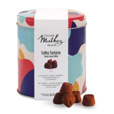 Tartufi di amaretto lampone fantasia - Scatola di metallo decorativa