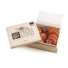 Frutta biologica glassata - Scatola di legno (confezione da 220 g)