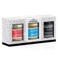 Assortimento di 3 terrine (pesce, carne, verdure)