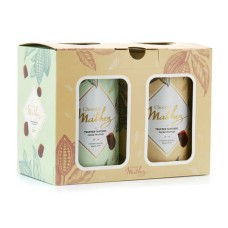 Confezione regalo pastello di tartufi al caramello al burro semplice e salato
