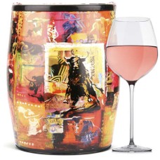Puech Haut Le Benjamin in un bavaglino Art Rose Wine - Marc Guyot