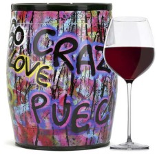 Puech Haut Le Benjamin in un Bib Art Vino Rosso - Nicolas Perrot