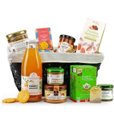 Grande cesto regalo gourmet biologico
