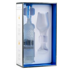 Belvedere Polish Vodka - Cofanetto Bottiglia + 1 bicchiere Spritz