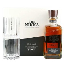 La confezione regalo Nikka Tailored Whisky 43% 2 bicchieri