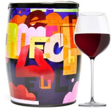 Puech Haut Le Benjamin in un Bib Art Vino Rosso - SEAF