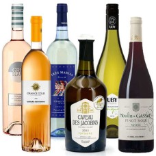 Lotto di 6 bottiglie "I colori del vino"