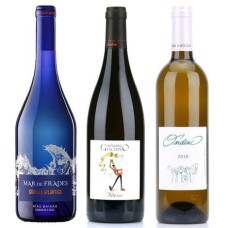Confezione scoperta di 3 vini bianchi varietali