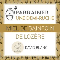 Sponsorizza metà alveare di Lozère: Miele di lupinella - Raccolto 2025