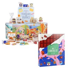 Set di 2 Calendari dell'Avvento Cube des Terroirs + All Chocolate