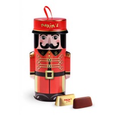 Maxim's Groom - Metal box of 10 gianduja chocolates (95g tin)