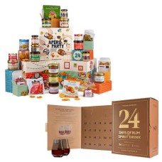 Set di 2 calendari dell'Avvento Apero Party + 24 giorni di rum