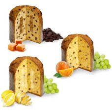 Assortimento di 3 panettoni Loison (classico, caramello salato al burro e limone)